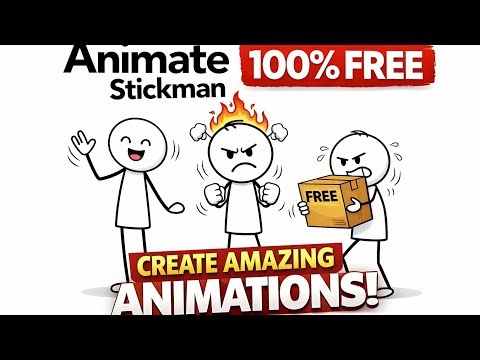 “Make Stickman Animation Videos 100% FREE – Works for Any Niche 😱”