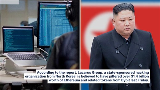 North Korea's Lazarus Group Suspected in $1.4 Billion Bybit Crypto Hack