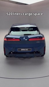 The cargo space in the new BMW iX3 is 520 liters (18.3 cu ft), expandable to 1,750 liters (61.8 cu ft) with the rear seats folded. And to showcase that, we had the brilliant idea to hop in the trunk. For testing purposes, the unpaid model weights 175 lbs (80 kg) with a height of 6"2 (1.9 m) | BMWBLOG