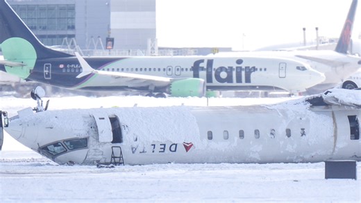 Passenger recalls fiery crash at Toronto's Pearson airport