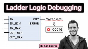 ▶ You can read the full post here: http://realpars.com/ladder-logic-debugging In today’s video, we will show you how to debug common problems that you will encounter while programming, testing, and commissioning PLCs. After programming PLCs, the ability to test and debug code is the most important skill that a PLC programmer can have. Before being used in a production environment, all of your code has to be thoroughly tested to verify that it does what it is supposed to do in normal and abnormal