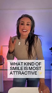 What kind of smile makes you more attractive? the answer might surprise you #smilechallenge #attraction #attractive #bodylanguage #psychologytricks | Liz Rose