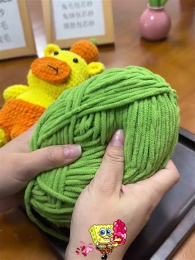 Charm of Chenille Yarn #diy