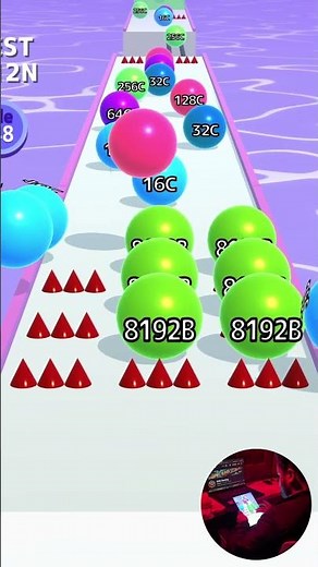 Ball Run 2048 ♾️ INFINITY | High Score Game !!! | Part #409 | EAQ Gaming #games #shortsfeed