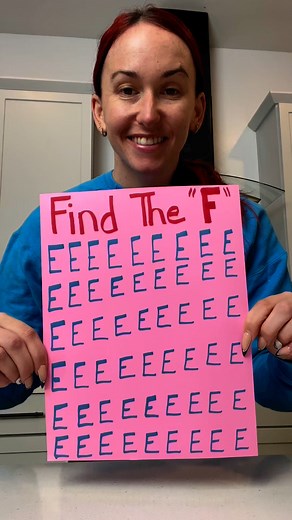 4.5M views · 929 reactions | Find the “F” #brainteaser #puzzle #reels This original video was produced by Network Media and Colleen Finazzo. | It's Comedy Skits and Helpful Tips | Facebook