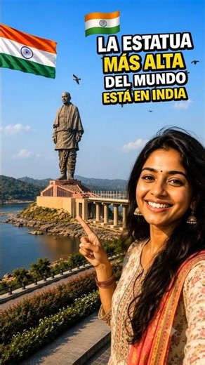 🗿🇮🇳 La estatua más alta del mundo está en India 😲