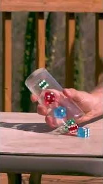 Dice Stacking In SUPER Slow Motion!