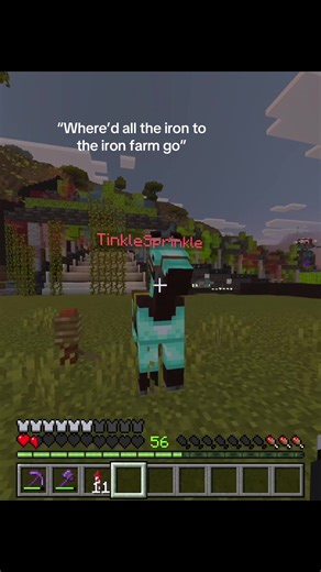 Listen, now if i need an anvil i know where to go #minecraft #minecraftmemes #minecraftbuilding #viral #fyp