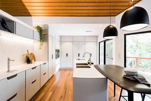 [Hot Item] L-Shaped Modern Joinery Australia Design Storage White Buffet Cabinet Kitchen Cabinets