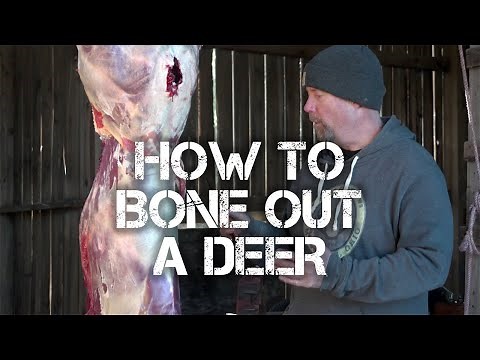 How to Bone Out a Deer