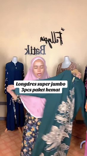 Longdres Super Jumbo: Pilihan Warna dan Motif Menarik