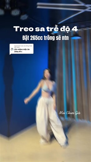 Trả lời @Sống Khỏe Mỗi Ngày chị em thắc mắc 265cc thì sẽ ntn thì đây nha. Cái này còn tuỳ vào có mô nhiều hay ít nữa á các bà #maichuagia #phunuyeubanthan #nangnguc #tapnhay