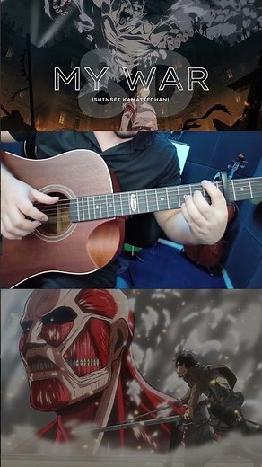 My War - Attack on Titan | Fingerstyle Guitar Tab | Free PDF + Guitar Pro | FingerTabs