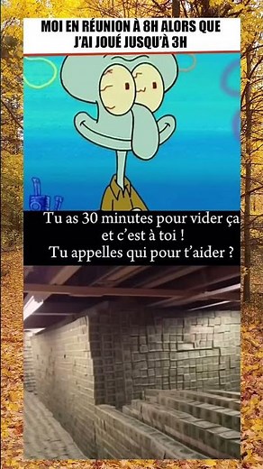 tu as 30 minutes pour vider ça et c’est à toi …