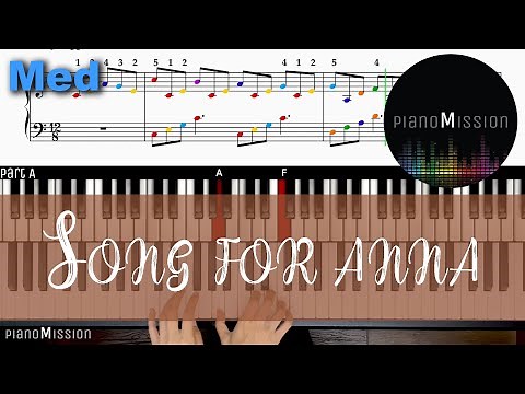 [Real Piano Tutorial] SONG FOR ANNA with Follow-Up Tutorial