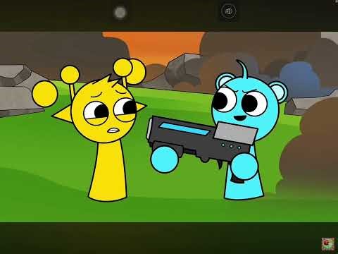 Sprunki Gametoons Color War