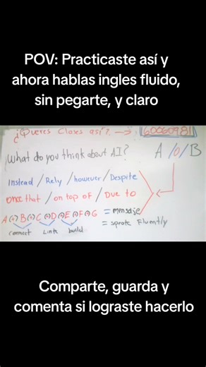 Practiquemos tu Fluidez en Ingles, usa nuestro metodo y chunking, te daras cuenta de lo facil que es hablar ingles 🇨🇷 #costarica🇨🇷 #fyp #colombia🇨🇴 #learnenglish #FYF