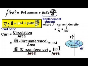 Physics 46 Maxwell's Equations (20 of 30) Differential Form of Ampere's Law: 1