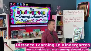 5.4K views · 37 reactions | Want to know what distance learning looks like in kindergarten? Check out this video to see what our days are like in virtual school! For more on distance learning: https://thekindergartensmorgasboard.com/2020/08/virtual-teaching-faq-and-details.html | Kindergarten Smorgasboard | Facebook