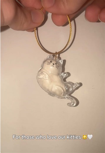 We all should have one of this 🥺 kittykeychains.com #cat #cats #pet #catlover #animals