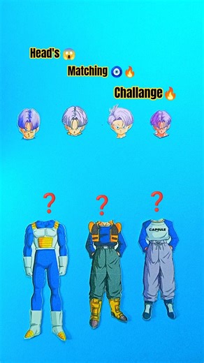 🔥🧿😱🔥❓💥⚡❔futuretrunks🔥💥 evolution||three legends in one frame||wrong❌ head's challange💥🔥😱 ❓||#goku