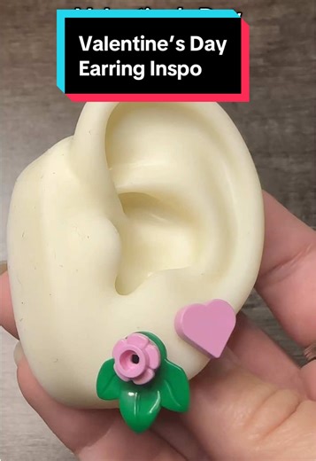 Just some Valentine’s Day earring inspo for those with double pierced ears #valentinesdayoutfit #valentinesdaygift #valentinesday #vday