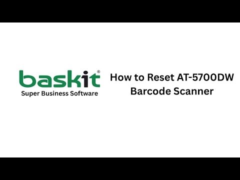How to Reset AT-5700DW Barcode Scanner | Step-by-Step Guide