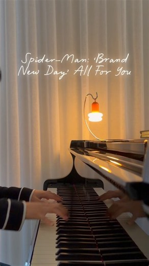 Spider-Man: Brand New Day “All For You” 《蜘蛛人：重生日》 電影片尾曲Eric Chou 周興哲 ｜Piano Cover 鋼琴版