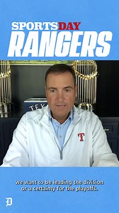 52K views · 586 reactions | Chris Young hopes the Rangers have a short memory for the stretch run | #AllForTX On the latest episode of the SportsDay Rangers podcast, Young explained that it’s go time for Texas: https://www.dallasnews.com/sports/rangers/2025/08/29/texas-rangers-podcast-chris-young-wild-card-playoffs/ | SportsDay's Texas Rangers Fan Central | Facebook