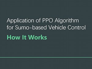 Application of PPO Algorithm for Sumo-based Vehicle Control-How It Works