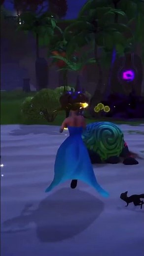 Where to Place Ursula's Crystal Key to Open the Locked Cave | Shorts
