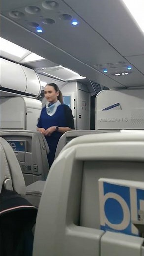 BUSINESS CLASS AEGEAN AIRLINES AIRBUS 321 NEO IN ATHENS (GREECE) #aegean #airbus #athens #greece