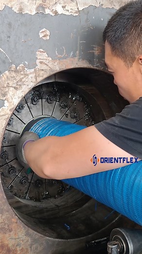 1.5M views · 2.9K reactions | Oil suction and discharge hose with flangecrimping hose coupling We are a PVC hose & rubber hose manufacturer in China and a global one-stop hose and couplings supplier Contact us, surprise you: https://wa.me/8618131105602 sales20@orientrubber.com #reelsfb #reels #oilhose #oilandgasindustry #oilindustry #oilpumps #crimpingmachine #crimpingtool | Orientflex Rubber And PVC Hose | Facebook