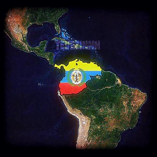 Gran-Colombia edit #history #mapping #geographythroughmaps #mapper #tevezinnn #southamerica #shorts