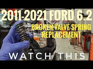 BROKEN VALVE SPRING | Ford Superduty 6.2 GAS V8
