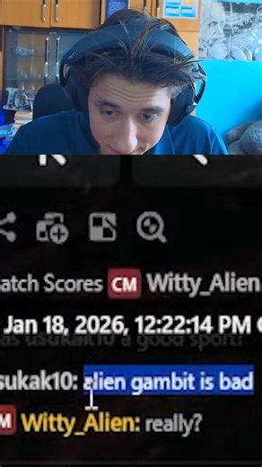 Volen Dyulgerov on Instagram: "My Opponent said Alien Gambit is Bad then this happened 😱 #reels #chess #chesscom #funny #viral #boardgames #chessreels #streamer #aliengambit"