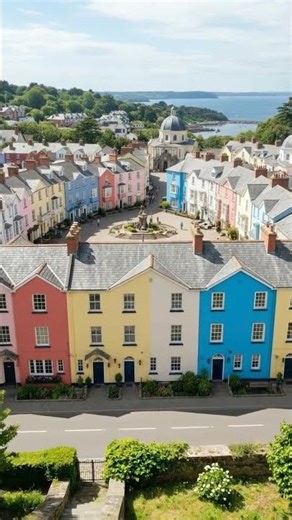Tenby, Wales: The Most Colourful Seaside Town 🌈🌊