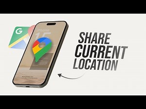 How to Share Your Google Maps Current Location on iPhone (tutorial)
