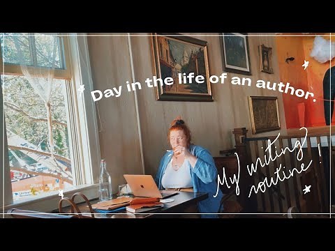 Day in the life of an author | My writing routine | First week as a full-time writer.