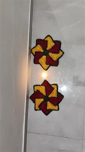 Beautiful Woolen Mat Design !!