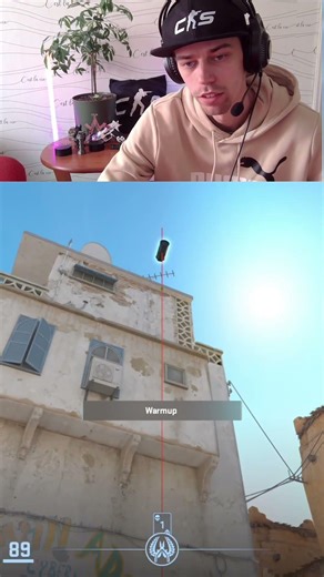 Insane ONE-WAY Smoke For Dust2 || CS2 🔥🥷🏽💨 #cs2 #counterstrike