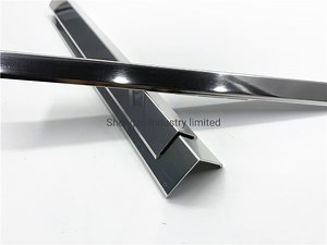 [Hot Item] Metal Stainless Steel Tile Edging Corner Trim for Porcelanato Ceramic Wall