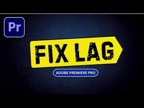 How to Fix Lag Video in Premiere Pro - HINDI/URDU
