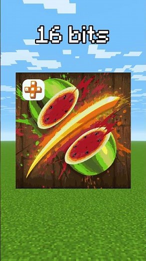 Minecraft Fruit Ninja Classic 64 bits 32 bits 16 bits 8 bits 4 bits 2 bits 1 bit