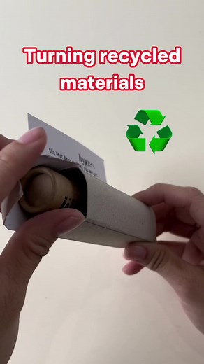 DIY Lip Balm Box Made from Recycled Cardboard | Sustainable Craft