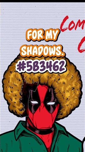 Coloring in Photoshop - Rendering Hair #deadpool #art #tutorial