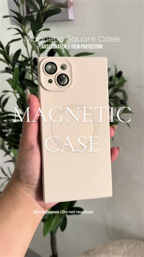 Magnetic Square Case for iPhone – Minimalist Protection