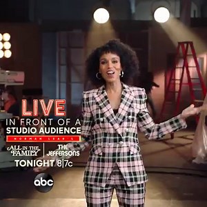 7.5K views · 110 reactions | LIVE means anything can happen! Watch the star-studded #LiveInFrontOfAStudioAudience: Norman Lear's All in the Family and The Jeffersons tonight at 8pm | 6abc Action News | Facebook