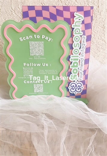 Your QR signage, your way. Custom shapes, colors, and designs—let’s bring your vision to life! . #papanakrilik #qrsign #barcodesign #namaakrilik #customqrcode #customqrsign #customqrsigns #acryliccard #qrsignage #socialqrsign #socialqrcode #taqwa #sosmedsign #acrylicsignage #acrylicsign #akriliksign #akriliksignage #akrilikcustom #customakrilik #bts #btssmallbusiness #adayinalife