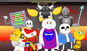 THE story of undertale mod Mod for Friday Night Funkin' | FNF Mods